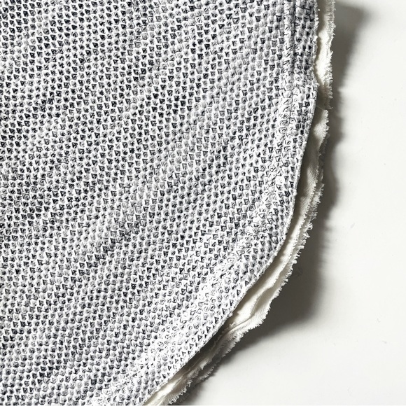 Vince Light Gray Knit Sweater With Silk Trim - S - Picture 4 of 6